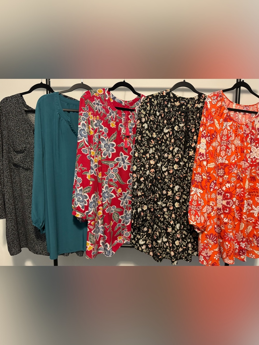 FIVE Thin Flowy Tops